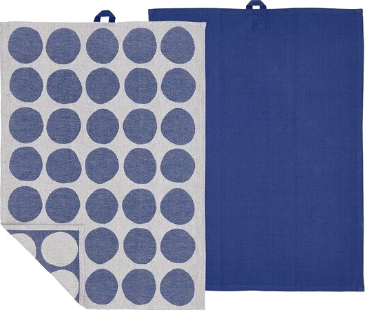 Södahl - Bubbles kjøkkenhåndkle 50x70 cm 2 stk royal blue