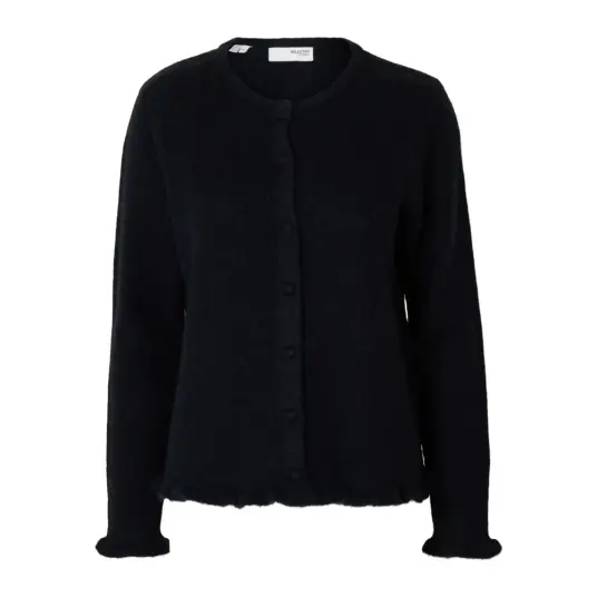 Selected Femme Dame Strikkevarer Blå M,