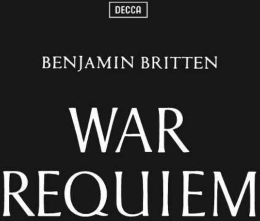 Britten: War Requiem LP/Vinyl Britten: War Requiem LP/Vinyl