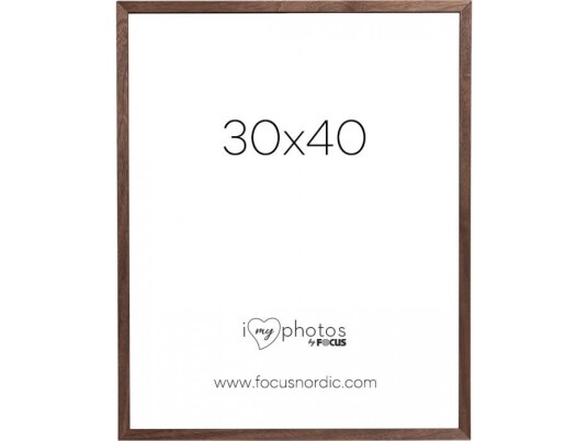 Fotoramme Focus Soul Valnøttfiner 30X40 Fotoramme Focus Soul Valnøttfiner 30X40
