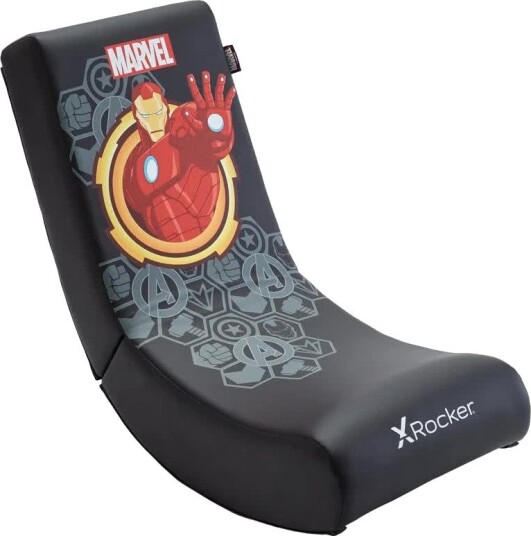 X Rocker Marvel Hero Video Rocker Gamingstol 84,5x65x41 cm Ironman X Rocker Marvel Hero Video Rocker Gamingstol 84,5x65x41 cm Ironman