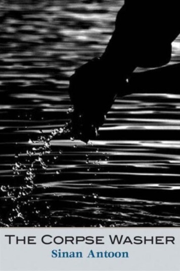 The Corpse Washer The Corpse Washer