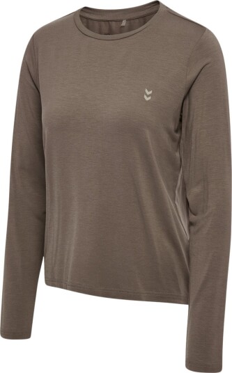 Hummel Hmlyoga Soft Loose W T-Shirt Ls - Brown - M