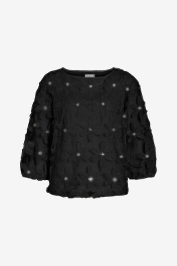 Vila Topp viFlora 3/4 Boatneck Top Svart