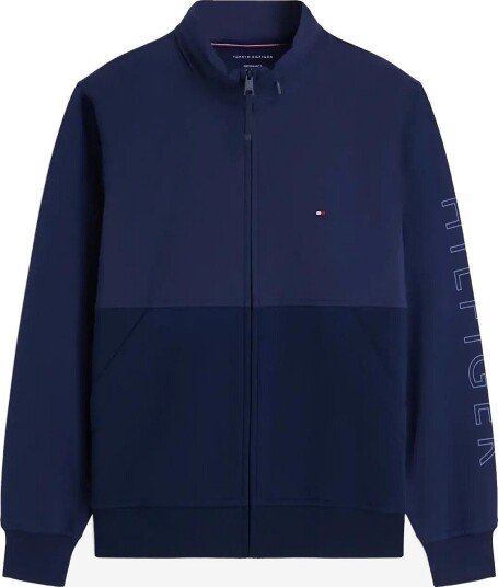 Tommy Hilfiger Performance Graphic Zip Through CARBON NAVY M