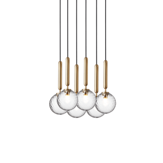 Nuura Miira 6 messing / optikk