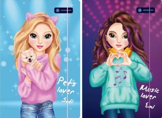Astra Perm Med Strikk A4 Top Teens Emi & Sofi Astra Perm Med Strikk A4 Top Teens Emi & Sofi
