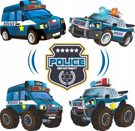 Veggklistremerke Police Department