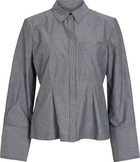 ROUGE EDIT Rouirma L/S Shirt - DARK GREY MELANGE - 38