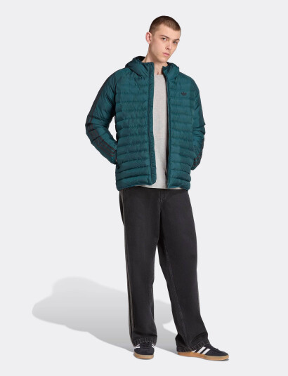 adidas Originals Pad Hooded Jkt - Green - M adidas Originals Pad Hooded Jkt - Green - M