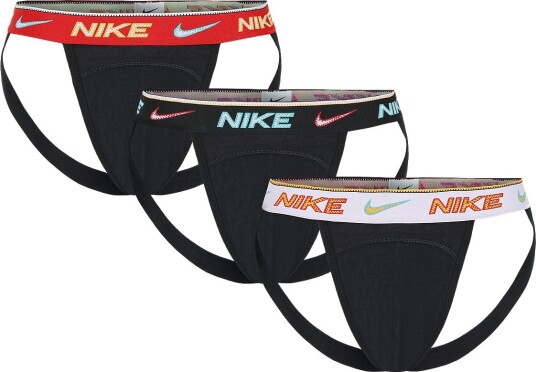 NIKE Underwear Cotton Stretch Jock Strap 3Pk STEEL GREY XS NIKE Underwear Cotton Stretch Jock Strap 3Pk STEEL GREY XS