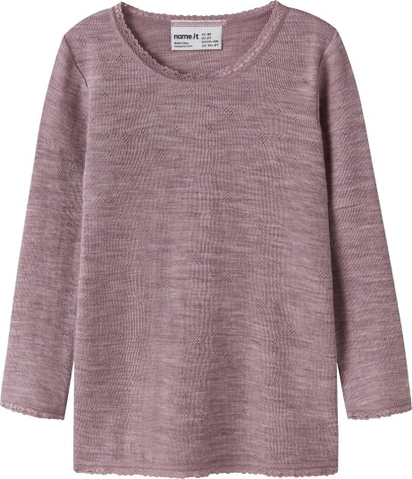 Name It Nmfwang Wool Needle Ls Top Solid Noos Pink 98 Name It Nmfwang Wool Needle Ls Top Solid Noos Pink 98