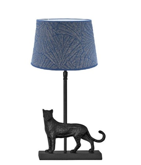 Pr Home Of Scandinavia Ab Malcolm bordlampe m/lampeskjerm E27 Svart/Blå