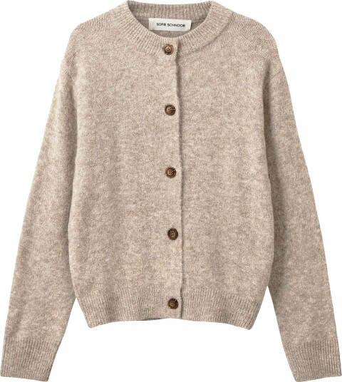Sofie Schnoor Cardigan Strikk MauraSy Beige Melange Sofie Schnoor 10 år (140) Cardigan