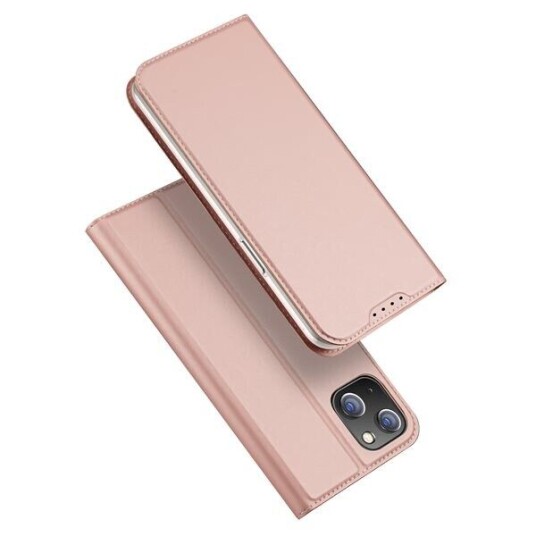 Dux Ducis iPhone 15 Plus Skin Pro Etui med Kortholder - Rosa