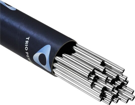 Trio Perfekta 8564320 Kobberrør forkrommet, glødet, 12 x 1,0 mm, 1,2 m, Installasjon
