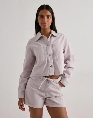 Only - Lilla - Onlnaomi Washed Jacket Otw