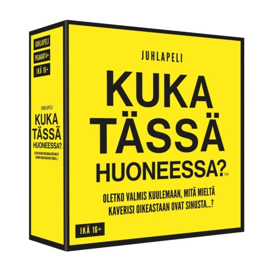 Kylskåpspoesi Kuka Tässä Huoneessa Party Game
