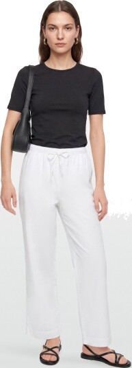 American Eagle Intl Mb Pull On Pant White M
