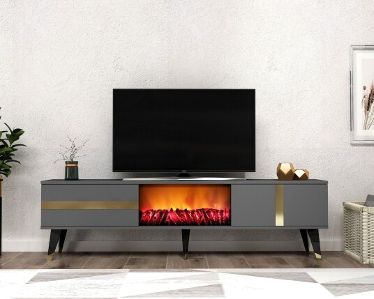 Vania TV-benk 150 cm - Gull