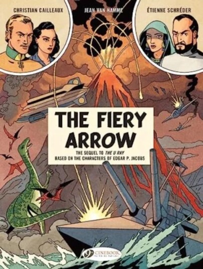 Before Blake & Mortimer: The Fiery Arrow Av Jean Van Hamme