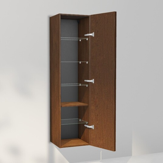 INR Iconic Nordic Rooms Carve 40/40 Høyskap Dark oak / 40cm Høyre Hengslet Nei