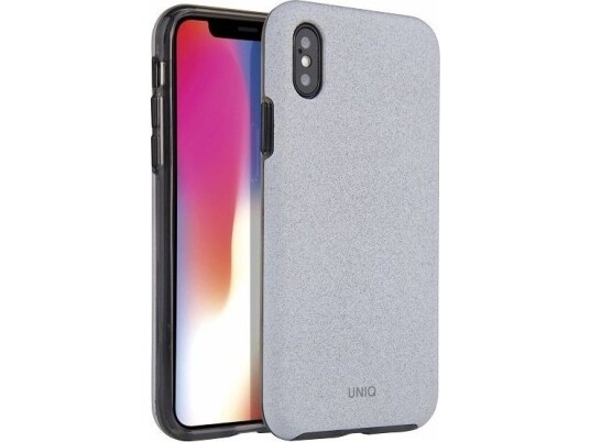 Dėklas Uniq Uniq Etui Lithos Iphone Xs Max Šviesiai -Pilkas/ Light Pilkas
