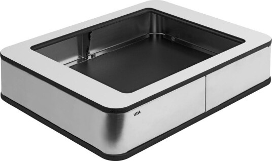 VEGA Basedel til buffetserie Fenton lav, GN 1/2; 42.5x31.5x8.5 cm (LxBxH); Hvit; Rektangulær