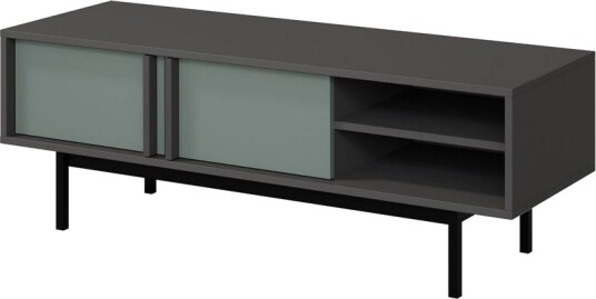 Farshian Tv-Benk 123x43 cm - Grå/Grønn