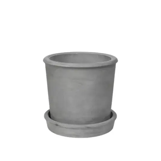 Broste Copenhagen  Rolf blomsterpotte 37 cm charcoal