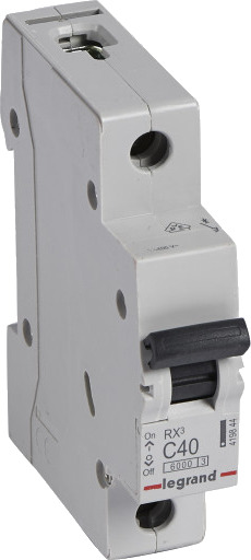 Legrand 12 stk RX³ MCB automatsikring C40 1P 1M 6kA