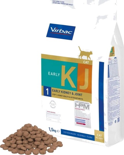 Virbac HPM Cat KJ1 Early Kidney & Joint 1,5kg Virbac HPM Cat KJ1 Early Kidney & Joint 1,5kg
