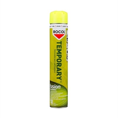 Rocol Temporary Fusion midlertidig merkespray  Gul farge   