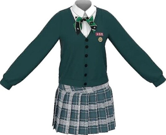All of Us Are Dead Zombie Skoleuniform Kostyme S