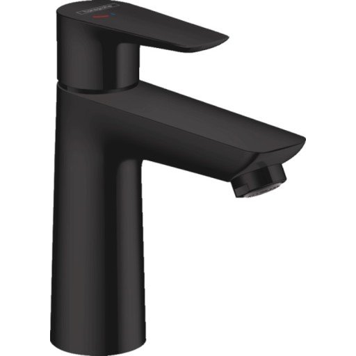 Hansgrohe Talis E servantbatteri 110 Uten bunnventil, Sort Matt Hansgrohe Talis E servantbatteri 110 Uten bunnventil, Sort Matt