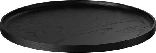 Blomus Tray M Ø 34 Cm Oku Black Black L 34CM Blomus Tray M Ø 34 Cm Oku Black Black L 34CM