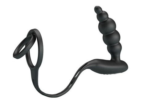 Pretty Love Vibration Penis Sleeve III Black