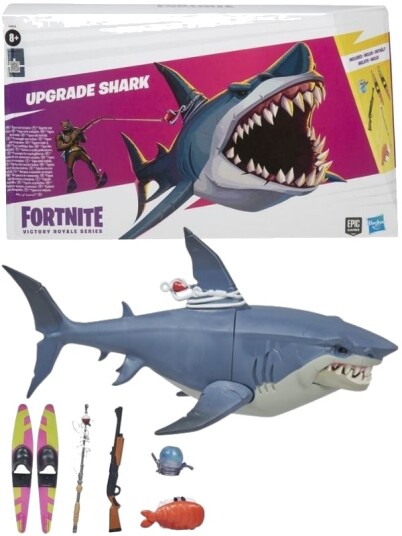 Fortnite Victory Royale Series Upgrade Shark actionfigur med tilbehør 15 cm Fortnite Victory Royale Series Upgrade Shark actionfigur med tilbehør 15 cm