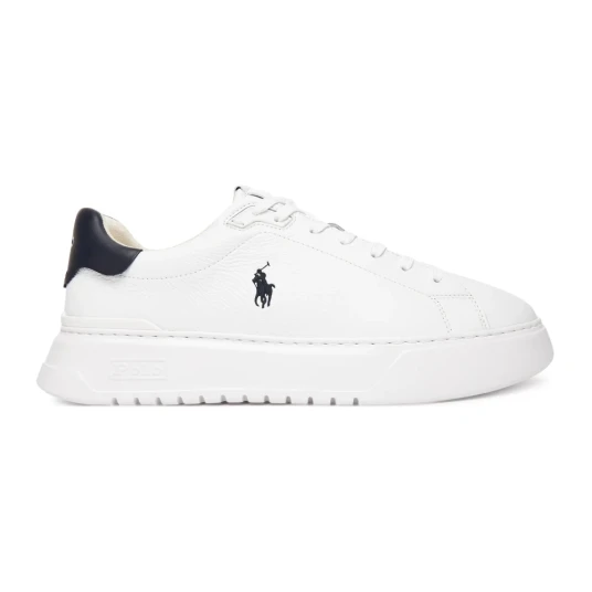 Ralph Lauren Polo Herre Sko Hvit 43 EU