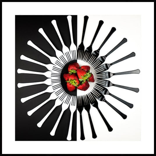Strawberry Designs Plakat Plakat / 70x70cm