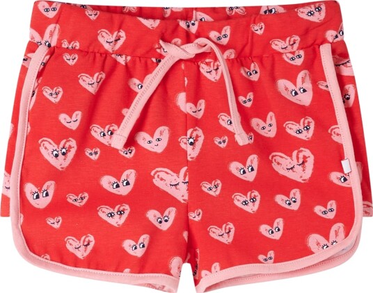 Barneshorts med snor rød 140