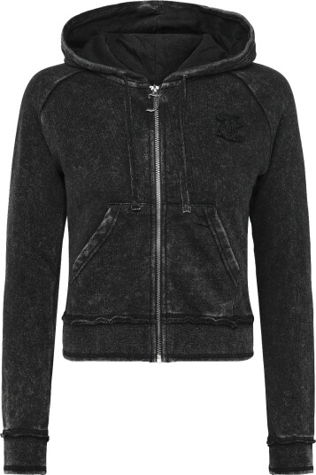 Juicy Couture Madison Applique Hoodie Black S