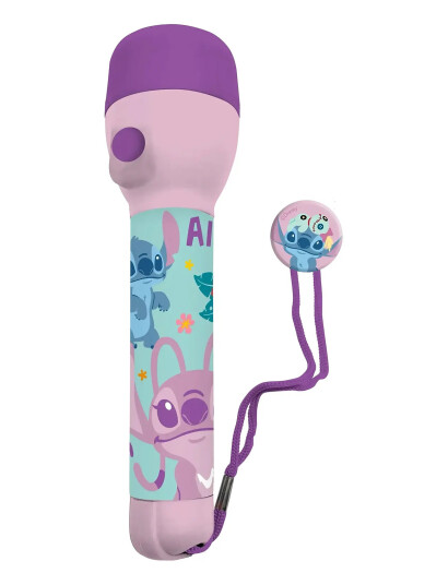 Euromic Stitch Lommelygte Med Led Lys   Purple   