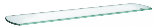 Smedbo N350 Glasshylle Løs Klart Glass