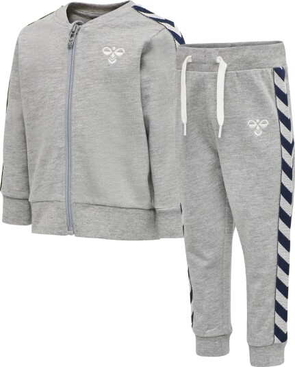 Hummel Bille Tracksuit Grå 86 Hummel Bille Tracksuit Grå 86