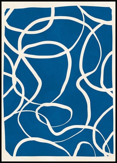 Expressive lines 9 Plakat Plakat / 50x70cm