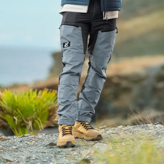 RevolutionRace RVRC GP Pro Pants Herre Stormy Weather/Anthracite Størrelse:XL Turbukse & Fritidsbukse