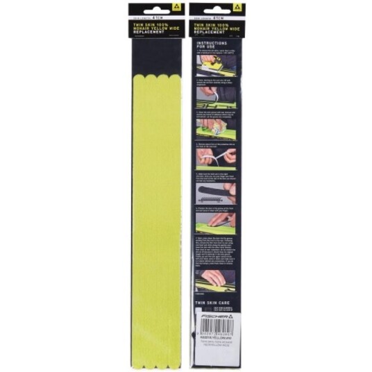 Fischer TWIN SKIN MOHAIR NEONGUL SMAL   37   37