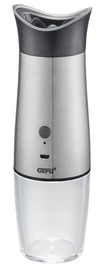 Gefu Salt og pepperkvern elektrisk rustfri Gefu Salt og pepperkvern elektrisk rustfri
