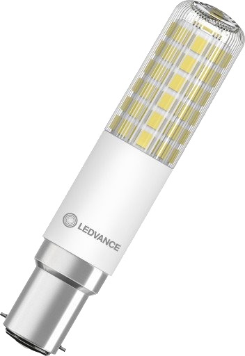 Ledvance T SLIM klar 1055lm 8W/827 320° B15d dæmpbar